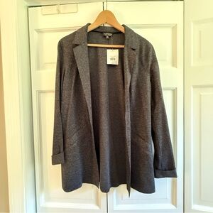 Topshop Gray Women's Knit Blazer NWT